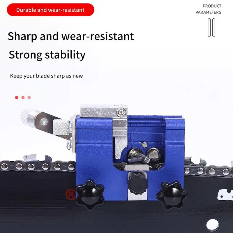 Chainsaw Chain Sharpening Jig , Chainsaw Sharpener Kit - Hand Chain Grinder For All Kinds Of Chain Saws And Electric Saws