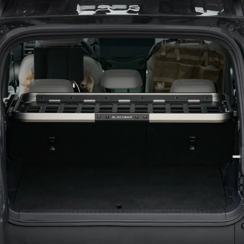 For BYD Ti 7 Formula Leopard Titanium 7 Trunk Shelf Storage Cargo Organizers Racks Quick-folding Multi-level Trunk Camping table