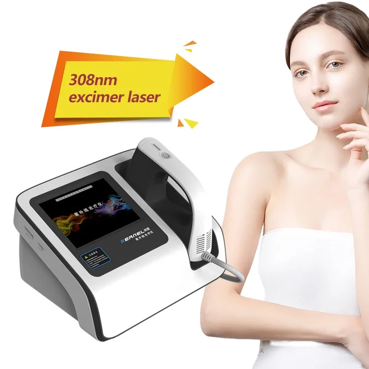 Lampade Uvb ultimo Kernel Kn-5000c Eximer Laser 308nm lampada vitiligine 308nm luce Uvb per psoriasi vitiligine Cure