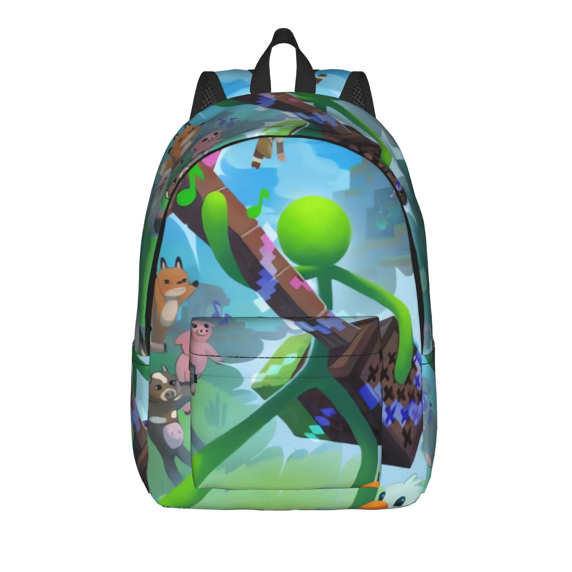 Popular Youthful Backpack Boy Girl Funny Cool Alans Beckers Lightweight Backpacks Polyester Fashion School Bags Rucksack