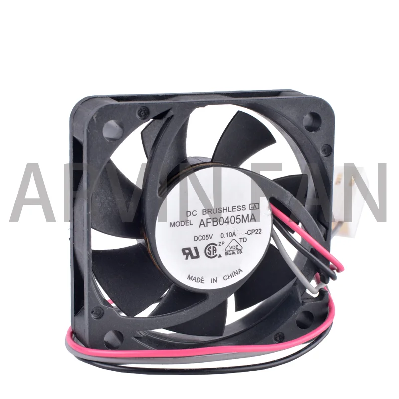 AFB0405MA ventilador de refrigeración Original, 4cm, 40mm, 4010, 5V, 0.10A, rodamiento de bolas doble, 5V, nuevo