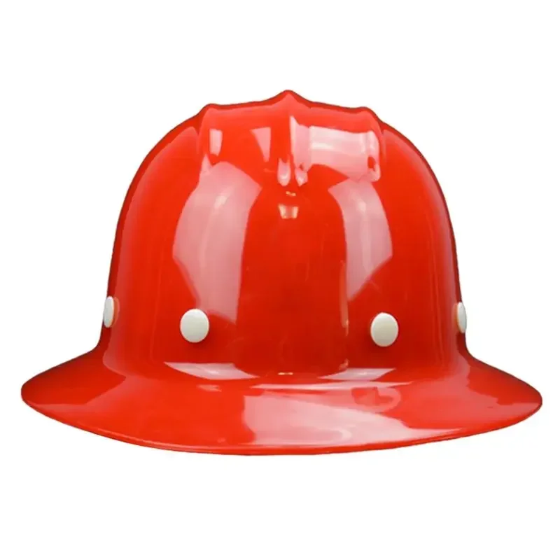 Full Brim Hard Hat, 8-Point Ratchet Suspension, Impact Resistance Safety Helmet Adjustable Hat, Red, Blue, Yellow, White