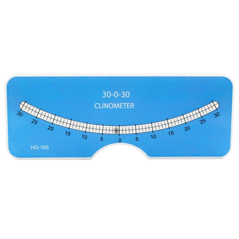 Scoliometer 0-30° for Medical Evaluation Diagnosis of Back and Spine Scoliosis