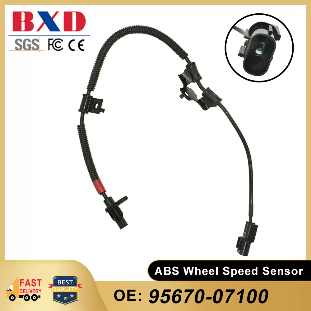 

ABS Wheel Speed Sensor 95670-07100 9567007100 For Kia Picanto 2004-2011 Petrol Hatch Car Accessories Auto Parts High Quality