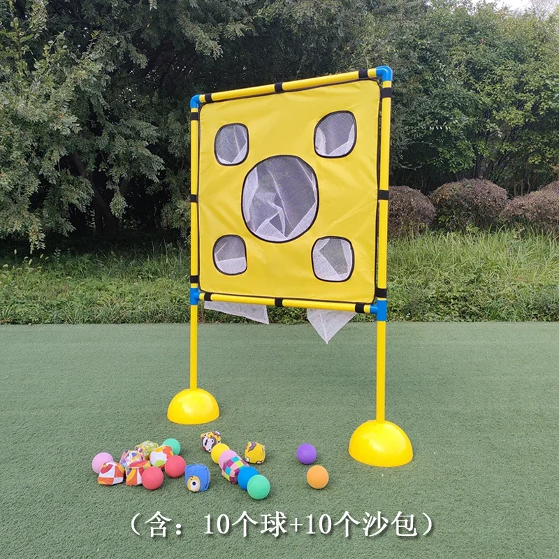 

Kindergarten Outdoor Toys Sports Equipment Games for Kids, Kids Sensory Training Equipment, Throwing Ball Frame Toys Kids Balls