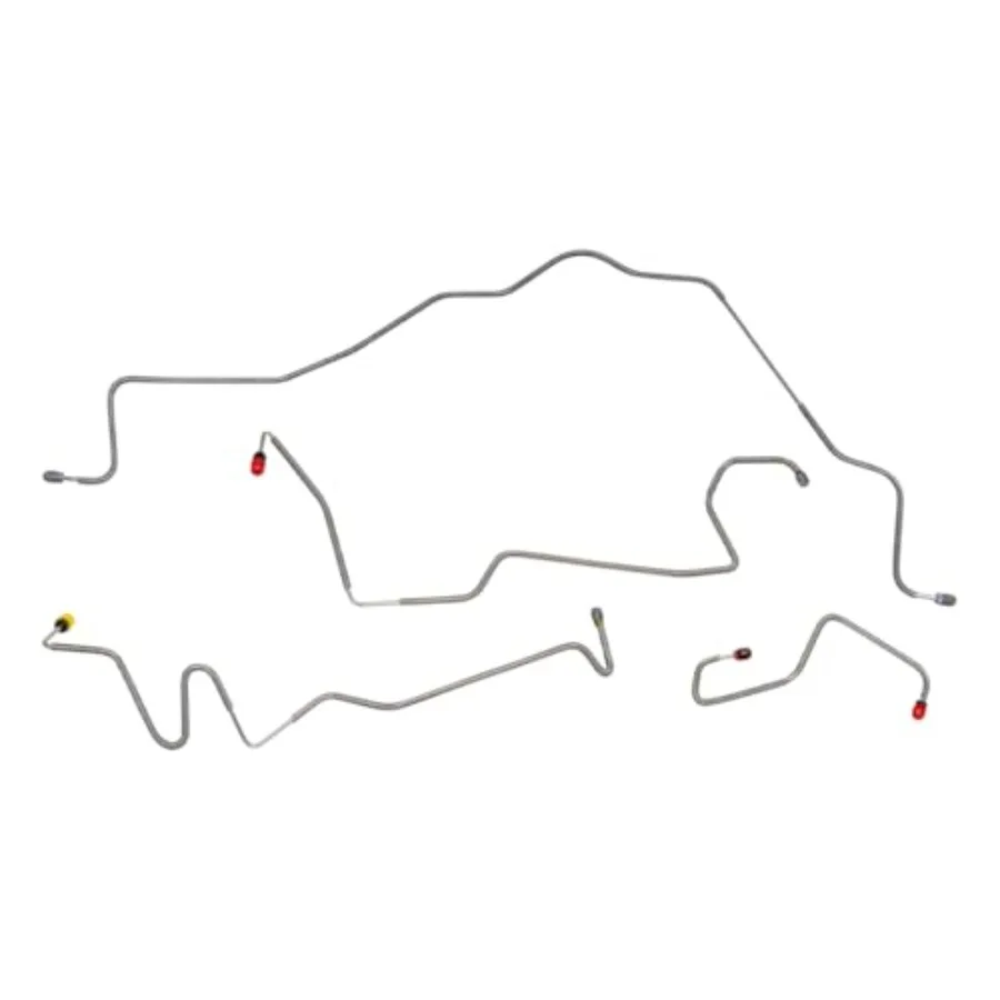 

Compatible with 19941996 F150 2 4WD Standard Cab Long Short Bed Power Disc Front Brake Line Kit 4Piece Stainless Steel Upgrade