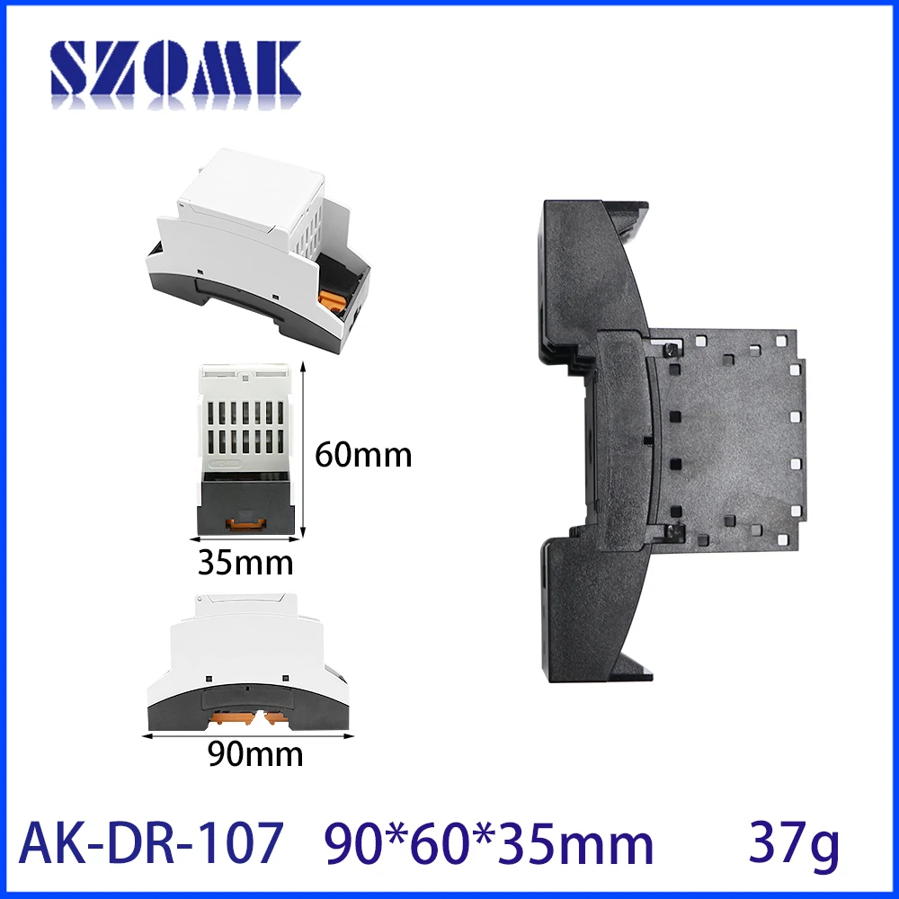 O cerco modular do trilho do RUÍDO da multi-tensão, extensão da entrada PODE o cerco do módulo, 89.58*35.65*60.8MM