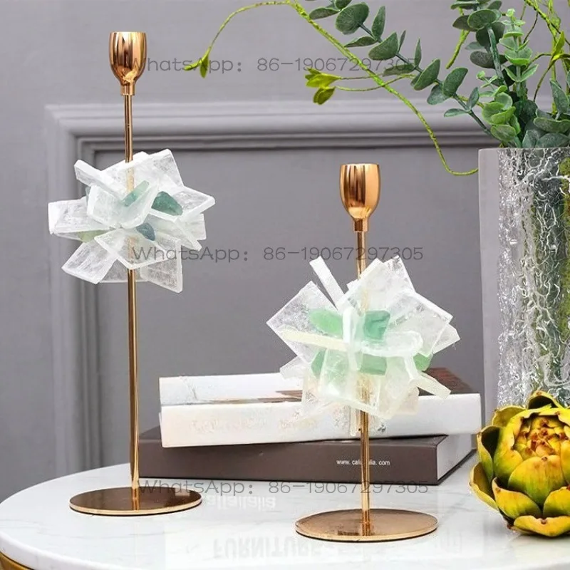 

Natural Stone Candle Holder Jewelry Is Suitable for Household Use