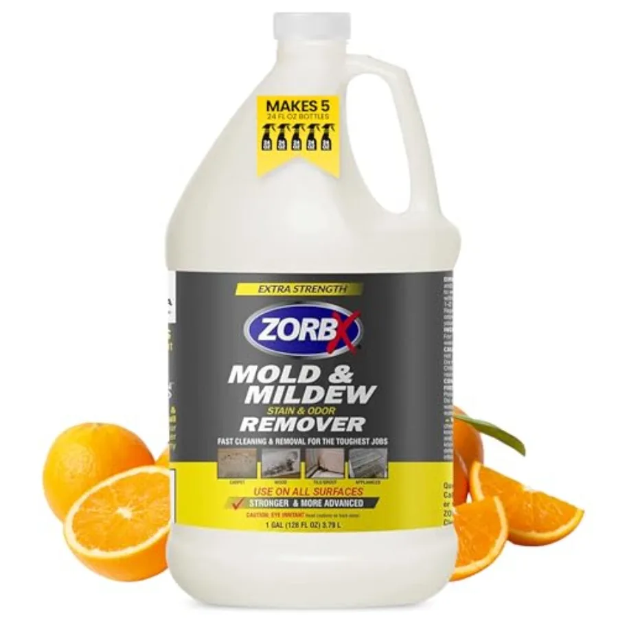 

Stain and Odor Remover and Cleaner Spray Refill Scrub Free Formula - Bleach Free Stain and Smell Eliminator for Shower, Bathroo
