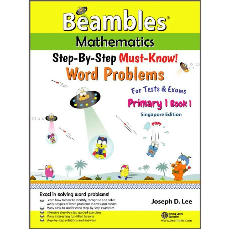 Beambles Mathematics StepByStep مشاكل الكلمات الابتدائية 1 كتاب 1 BEAMBLES BEAMBLES 9789814717304 كتاب