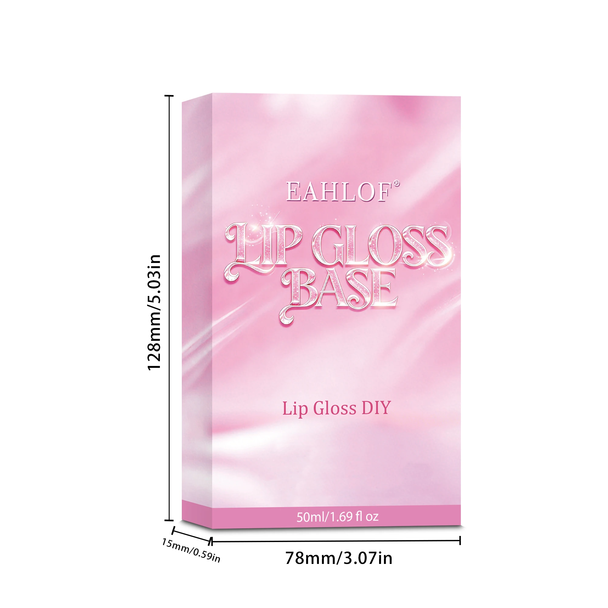 DIY lip gloss gel for perfect shine, non-sticky, transparent, moisturizing, odorless, blending magic, tinted, scented,shimmering
