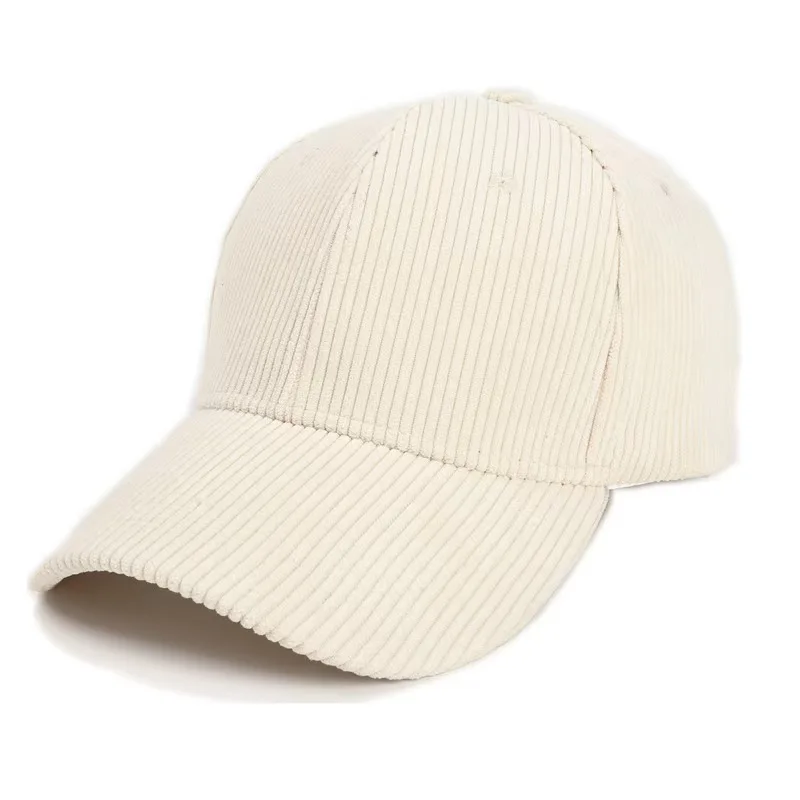 Neue Cord-Baseballkappe, warme Entenschnabelmütze für Herbst und Winter, mehrfarbige modische Sonnenschutz-Hip-Hop-Kappe für Herren und Damen – Detail 6