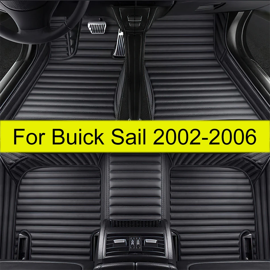 Car Floor Mats For Buick Sail 2002 2003 2004 2005 2006 Custom Auto Foot Pads Automobile Carpet Cover Interior Accessories