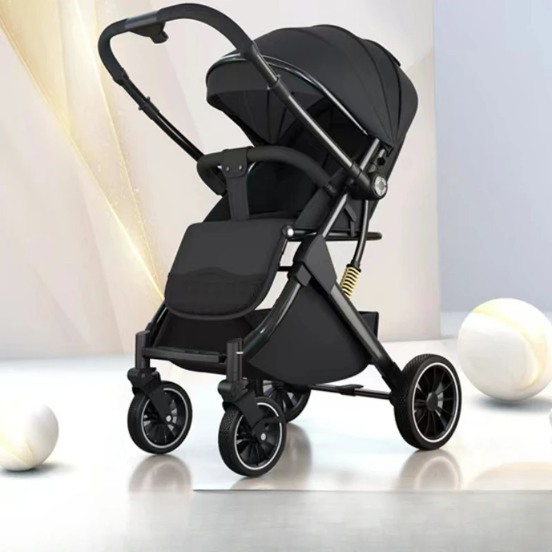 

Two-way Stroller Simple Baby Umbrella Stroller Baby Carriage Lightweight Folding Stroller Portable Newborn Child Stroller