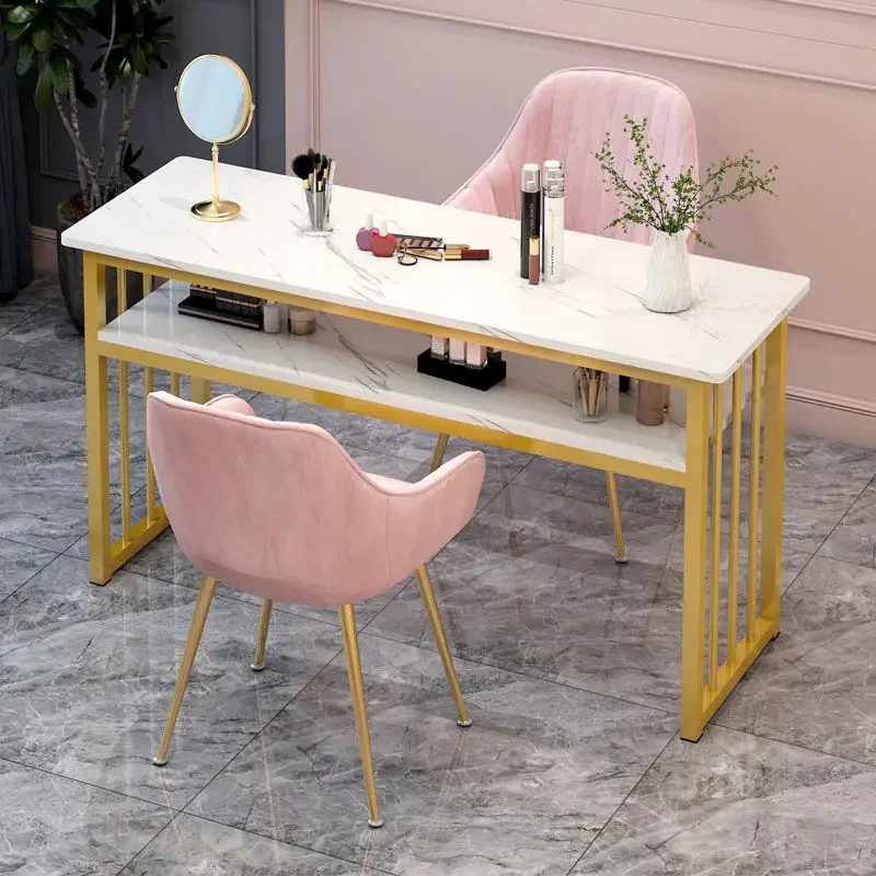 ins Internet celebrity manicure table E****my manicure table Chair set Japanese light luxury double manicure table