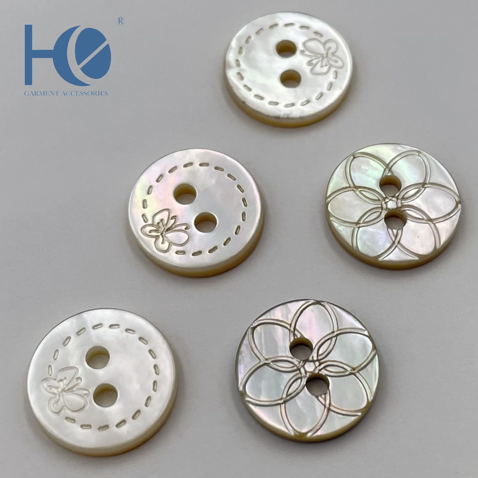 20PC Natural White Mother of Pearl Seashell Heart Flowers Star 2-holes Flatback Buttons Shirt Cufflinks Scrapbook Sewing Crafts