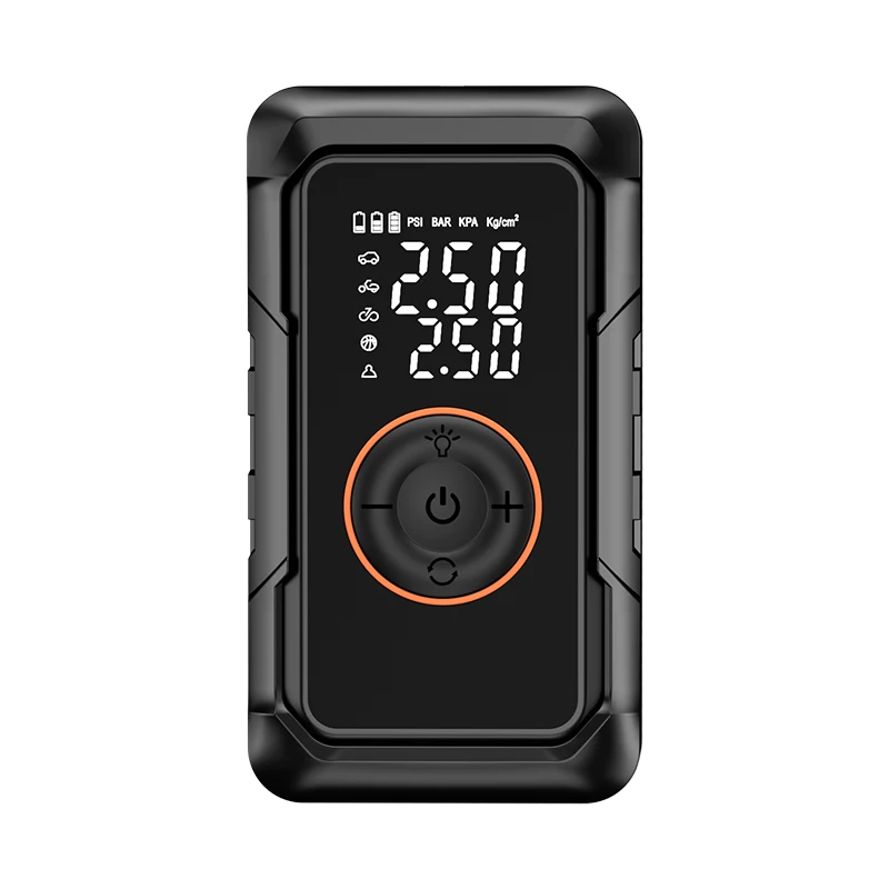 AliExpress NONE Car Air Compressor Wireless Electric Tire Inflator Portable Air Pump for Motorcycle Bicycle with LED Light Digital Display