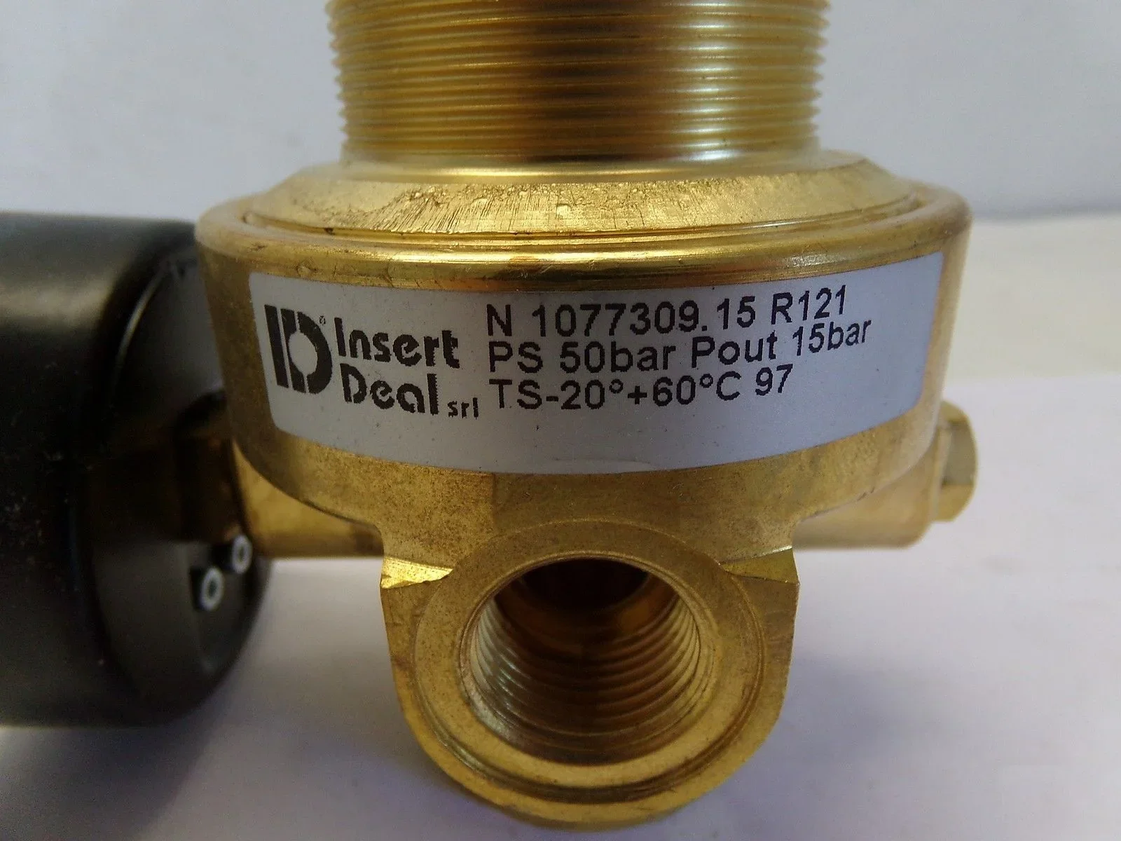 Italy ID INSERT DEAL Pressure Regulator R121F1 R121L1 R114F1 R114G1
