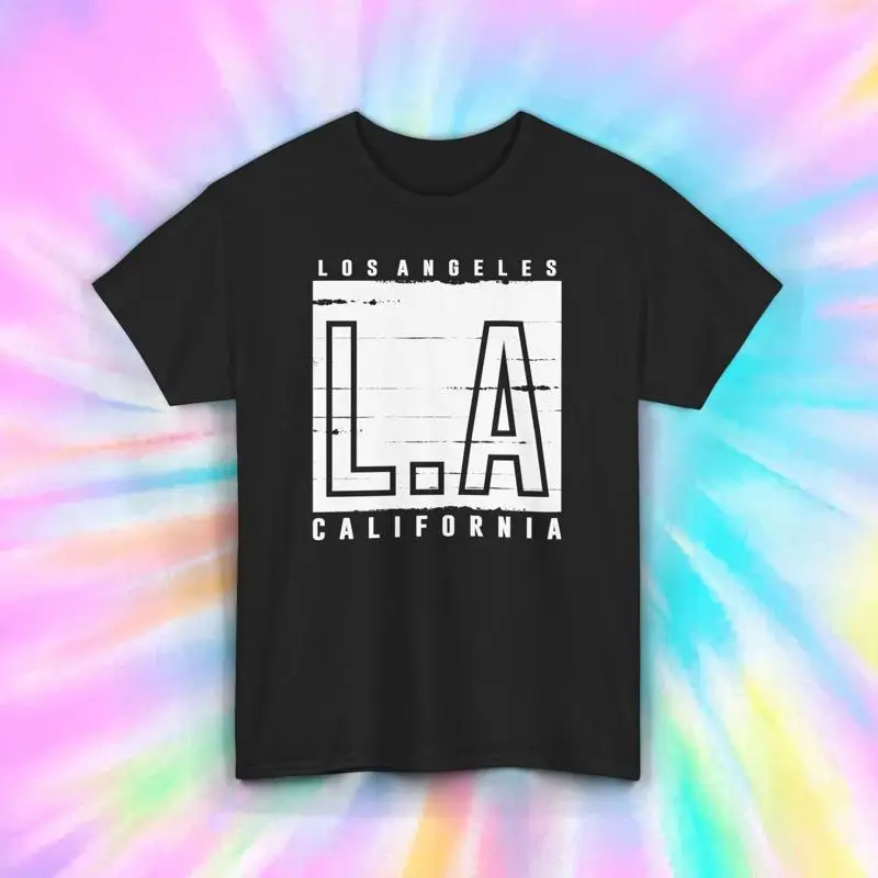 Los Angeles LA Camiseta Califórnia Urban Streetwear S 5XL