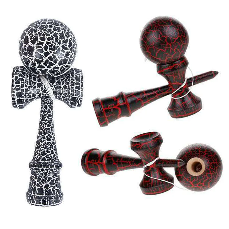 Kendama Professional Wood Ball And Cup Coordination Toy Hand Eye Skill Juggling Traditional Game Educational Gifts For Adults