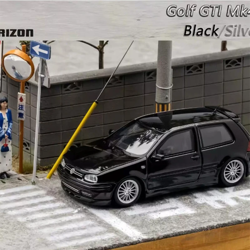 FH Diecast 1:64 Scale VW Golf GTI Mk4 Commercial Vehicle Simulation Alloy Car Model Static Display Toy Gift Souvenir Collection