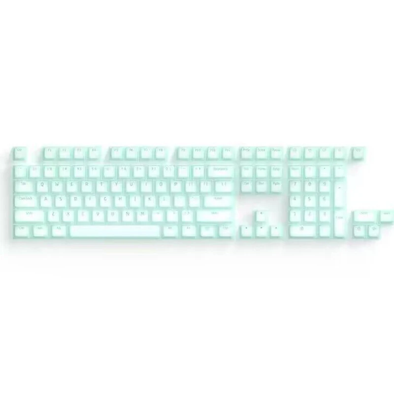 Nogi Cherry Profiel Abs Siliconen Keycap Wit/Zwart/Sakura Pep Zeer Peri Voor Keyboard Gh60 Poker 87 Tkl 104 Ansi Xd64 Bm60 Xd6