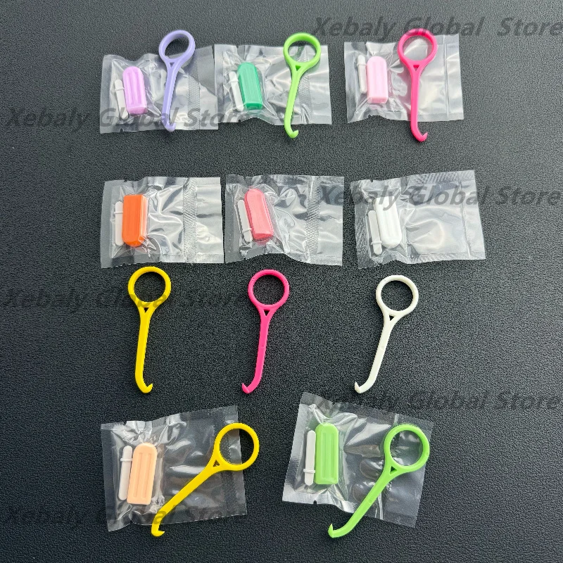 30 Sets Dental Aligner Chewie Removal Tool Plastic Remove Invisible Braces Orthodontic Chewies Silicone