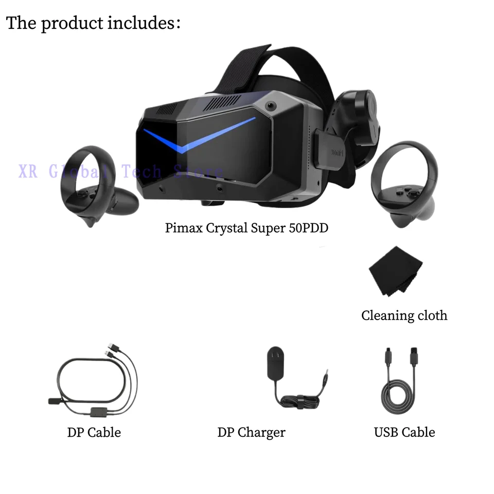 Pimax Crystal Super 50PPD PC VR 8K双眼