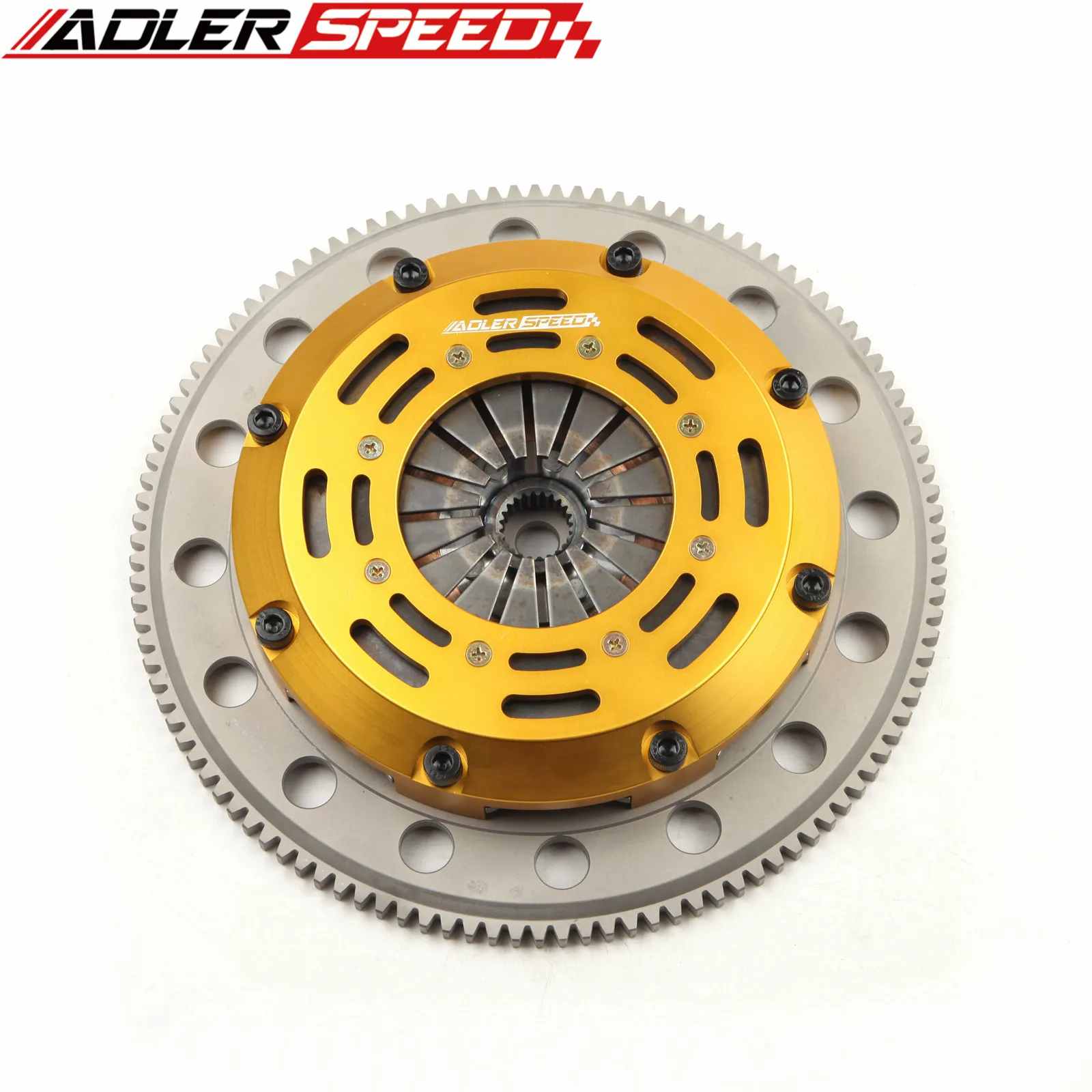 ADLERSPEED Racing Clutch Single Disc Medium For 08-14 Mitsubishi Evo X 10 GSR, RS 2.0T 4B11T