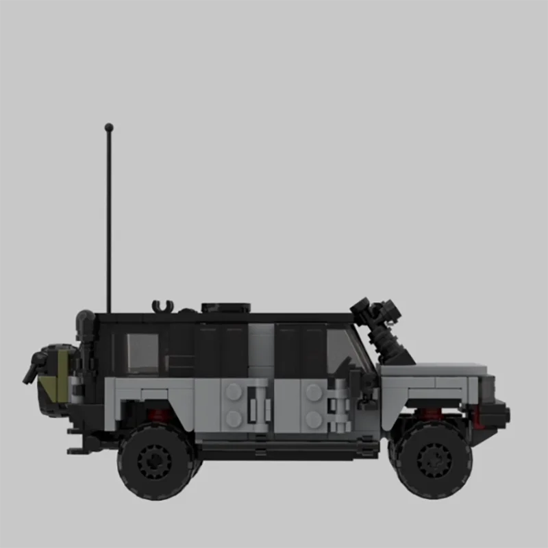 MOC-XM71 8 グリッドオフロード車電子描画パズルビルディングブロック無人子供 269 ピース