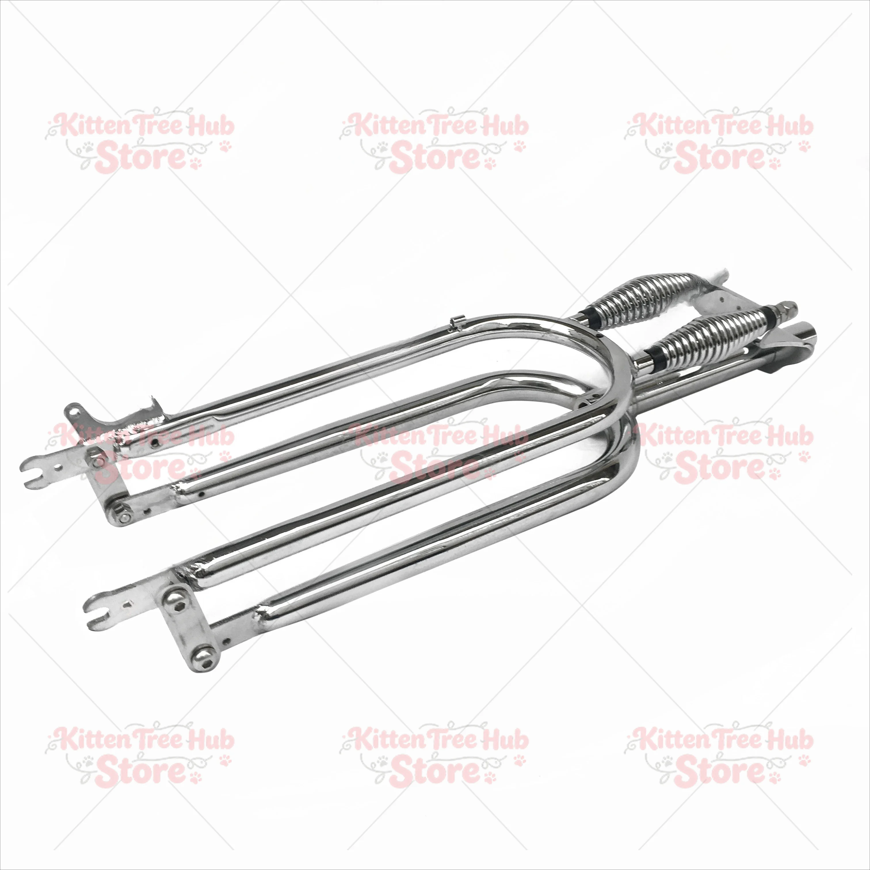 fat tire snow double spring shock-absorbing front fork