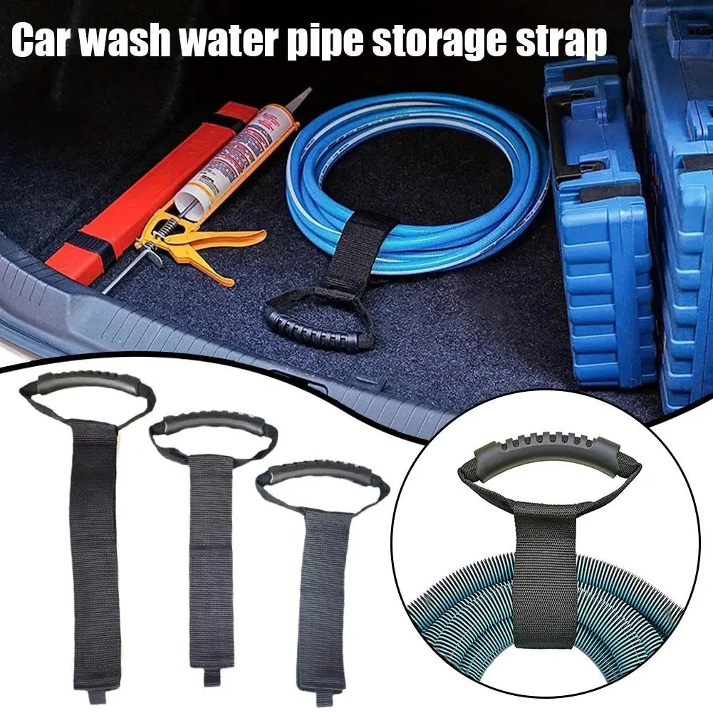 43.5/56/71cm Super Sturdy Weather Resistant Nylon Car Adjusted 3 Strap 20kg Wash Freely Sizes Storage Weight Bearing Pipe W I8R7