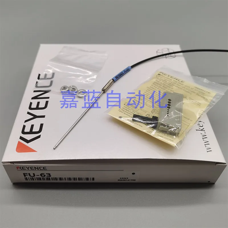 KEYENCE FU-63/FU-43 Reflective Fiber Optic Proximity Sensor with Projected Spot Technology for Precision Measurement