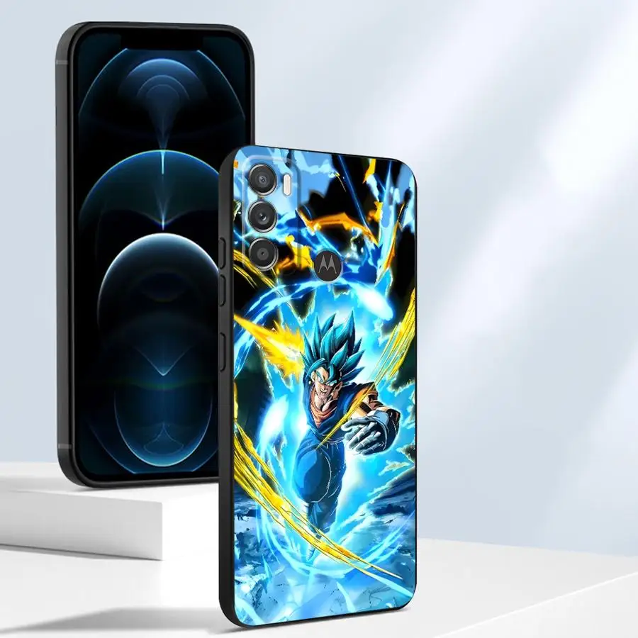Phone Cover Case for Motorola Moto G51 G73 G50 G53 G30 Edge 20 Pro 30 Lite G52 G32 G71 G22 Edge40 G60s Dragon Ball Goku view 6