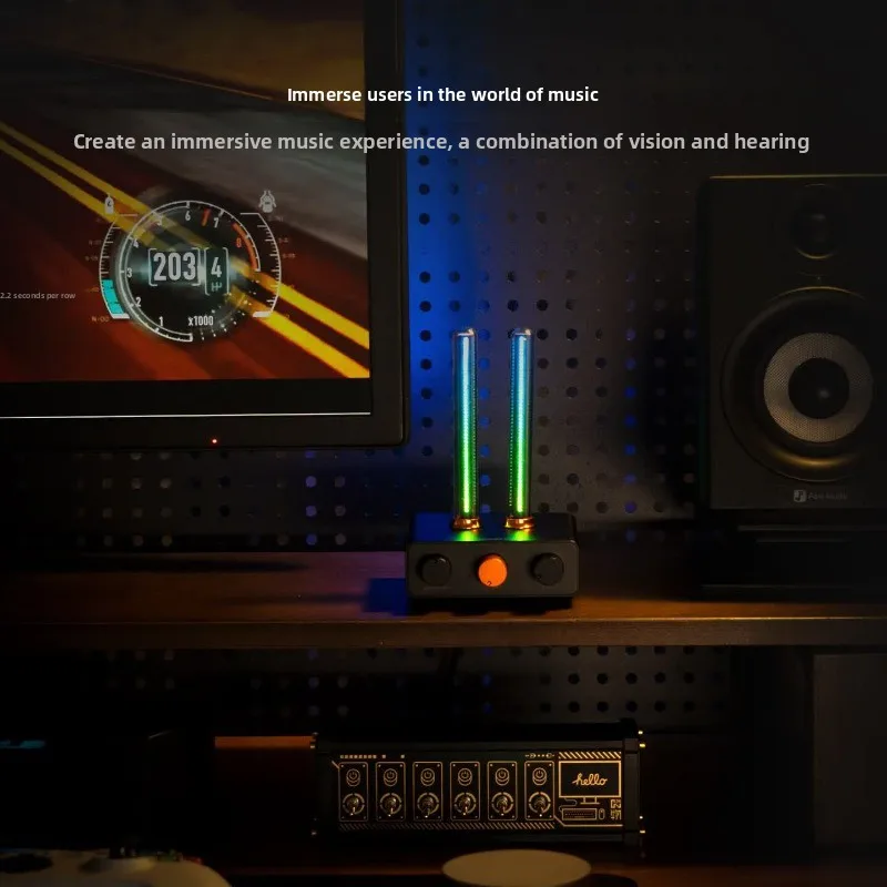 Pickup light RGB ambient light, e-sports rhythm light, computer desktop light