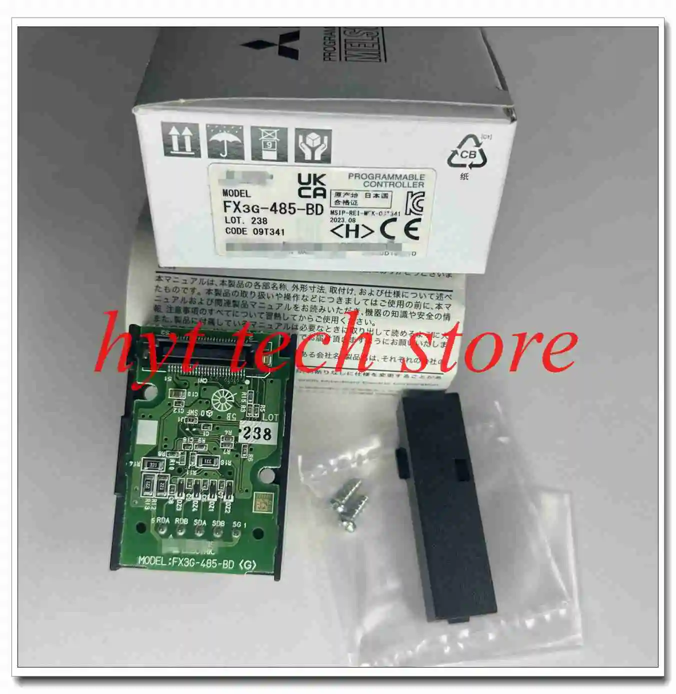 FX3G-232-BD FX3G-485BD Original  expansion card,ready stock