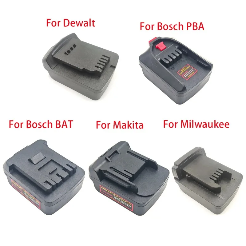

Batteries Compatible with For Dewalt/Milwaukee/Makita/Bosch/Bosch PBA 18V/20V Battery Power Tool Battery Adapter for EINHELL 18V