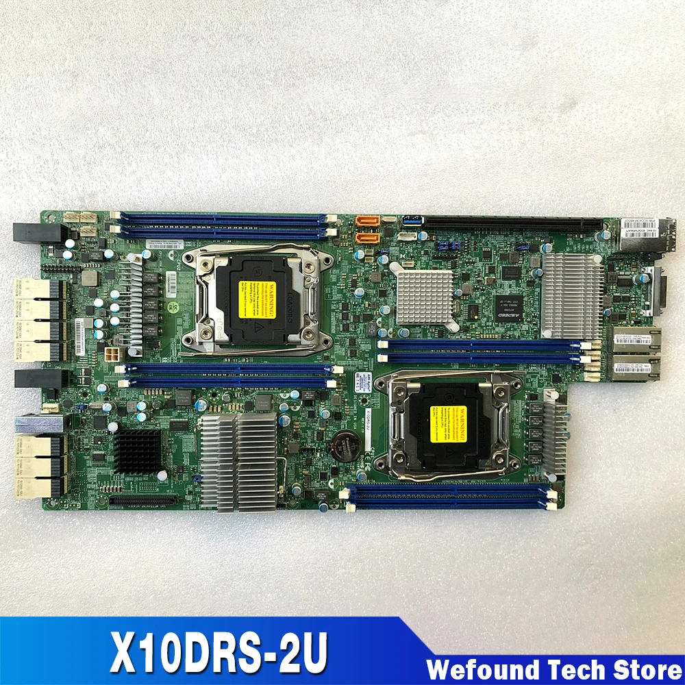 Supports E5-2600 V3 V4 DDR4 Dual Motherboard X10DRS-2U