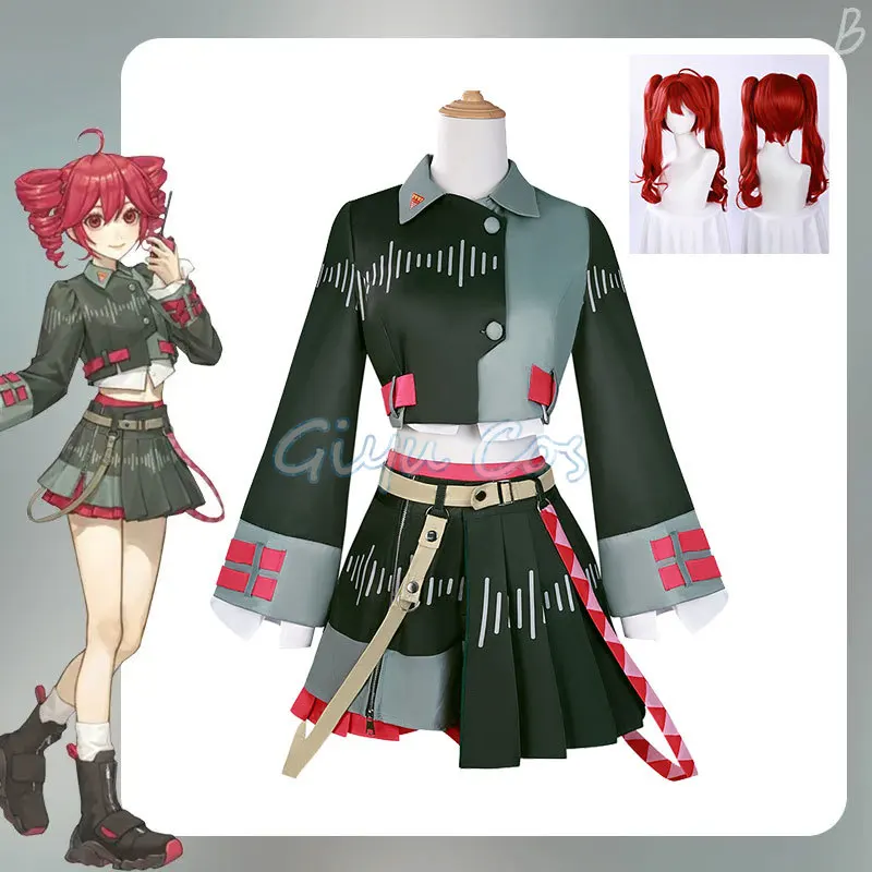 

Kasane Teto Cosplay Costume Mikuu Adult Carnival Anime Halloween Party Costumes Masquerade Uniform