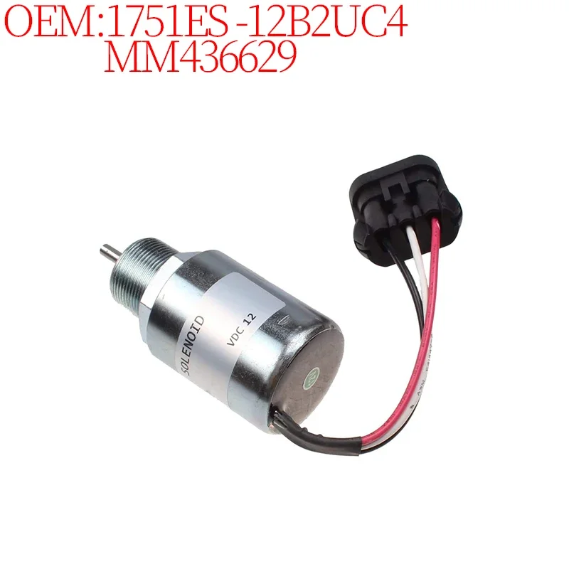 Tractor Accessories 1751ES-12B2UC4 MM436629 Flameout Solenoid Valve (12V) for Toro 3000D Compatible Mitsubishi Engine L3E L3E2