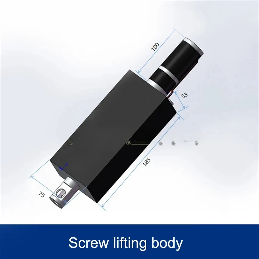 DC24V 2A Screw Lifting Unit, CNC Height Adjuster Accessories Stroke ≤100mm