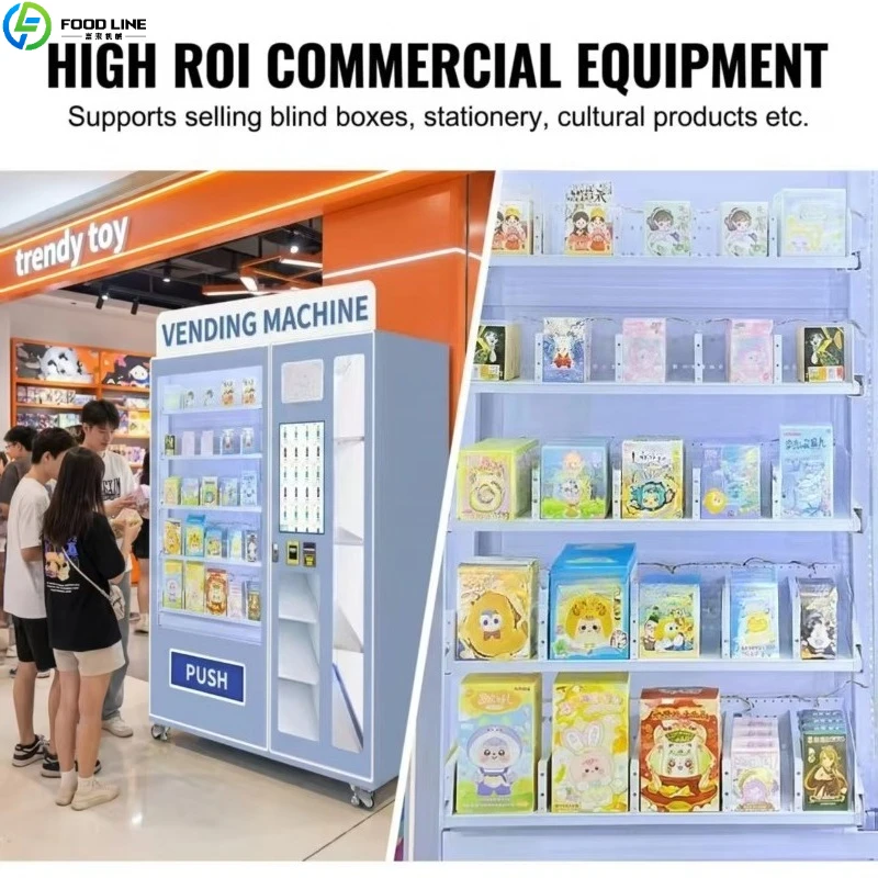 FL Blind Box Vending Machine Anti-Theft Touchscreen Dispenser with WiFi Cloud Backup for Amusement Park