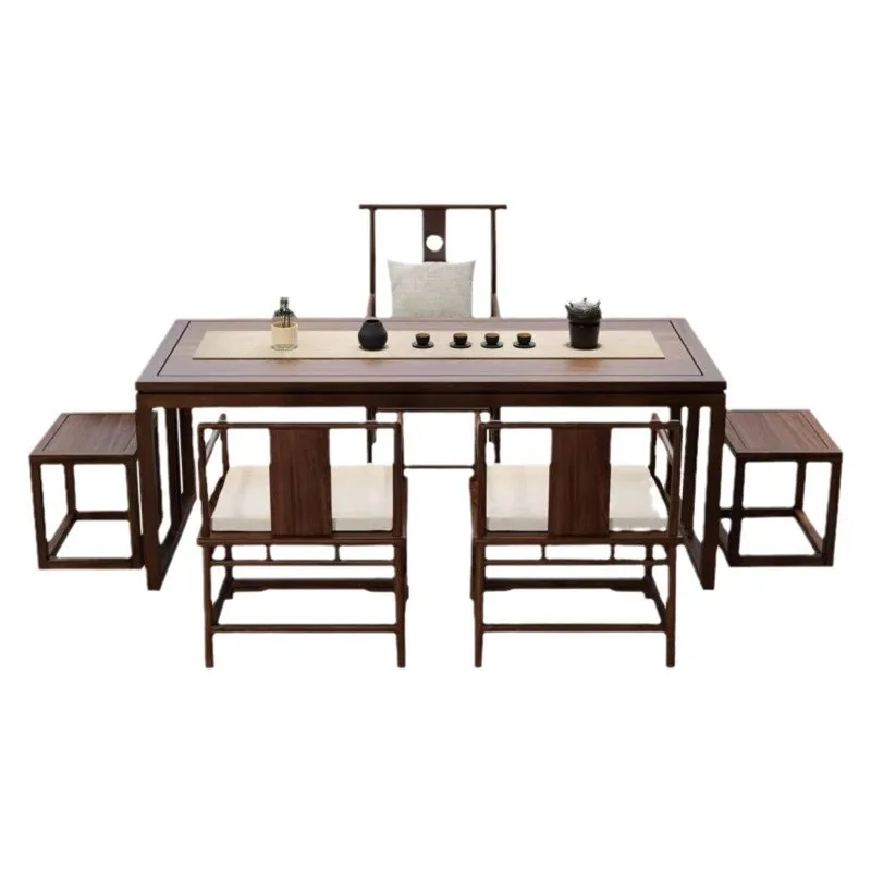 

New Chinese brush table, writing desk, Sinology old elm painting and calligraphy table, solid wood