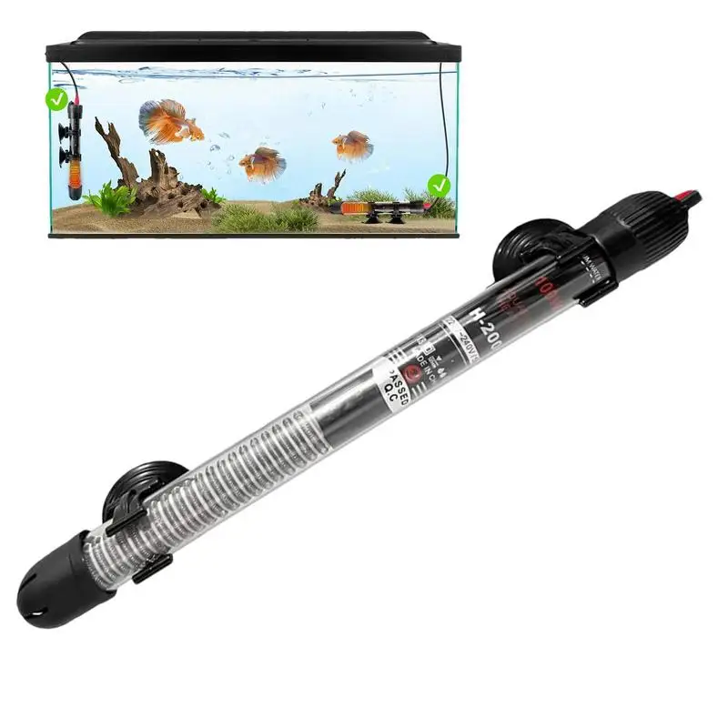 Fish Tank Heating Rod Auto Constant Temperature Submersible Aquarium Heater Adjustable Temperature Thermostat Heater