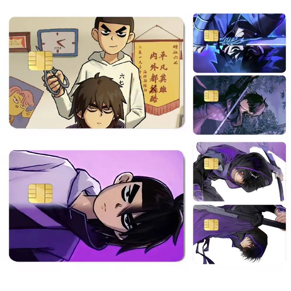 Scissor Seven-n anime  Credit Card HD Stickers Premium matte film effectively prevents fingerprints and daily abrasion.