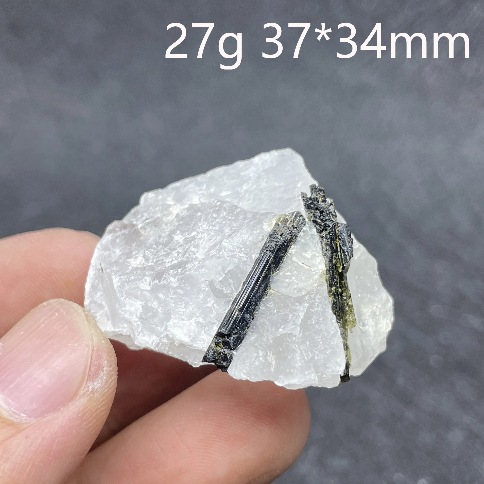 Naturstein grün Turmalin Mineral Probe Quarz Kristall Rock Heilung Home Dekoration Geschenk