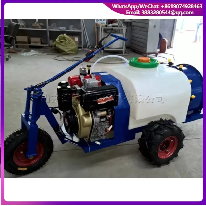 Strong Trolley Petrol Engine Power Sprayer, Self Propelled Orchard Sprayer Orchard Sprayer