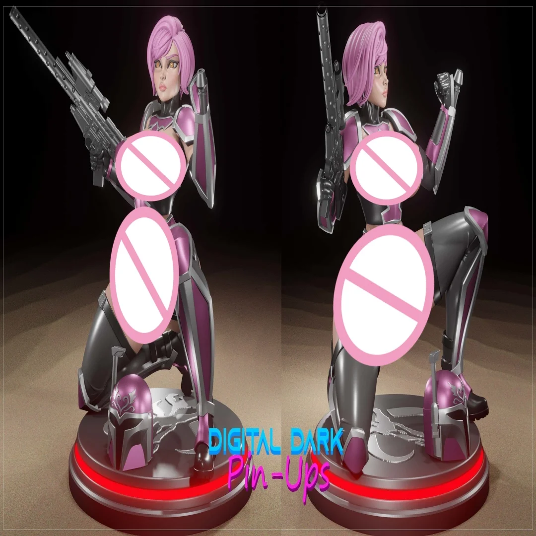 

1/24 Scale Resin figurine plump Female Warrior Nsfw DIY two versions assemble Model Kit Unassembled and Unpainted Sculpture toy
