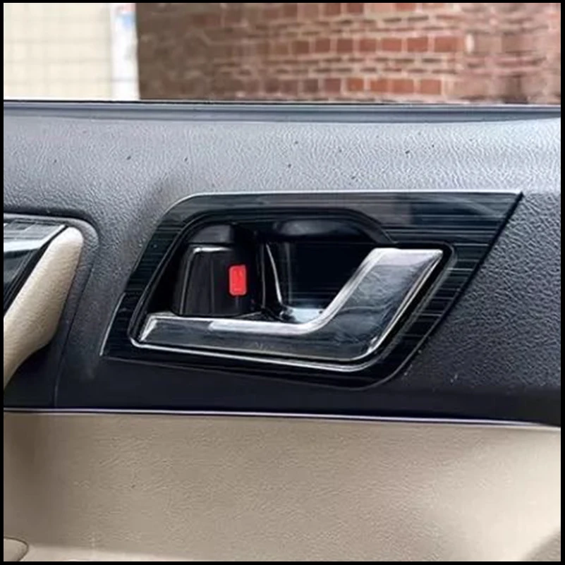 Car Styling For Toyota Highlander 2009-2013 Door Handle Bowl Panel Cover Trim Decorative Frame Auto Accessories