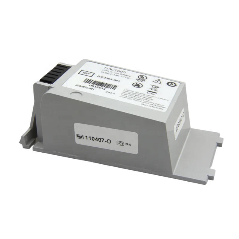 MAC 1600 POWER FACTORY DIRECT SALE 14.8V 2300mAh Li-ion MAC1600 2032095-001 2035701-001 Battery for Medical ECG